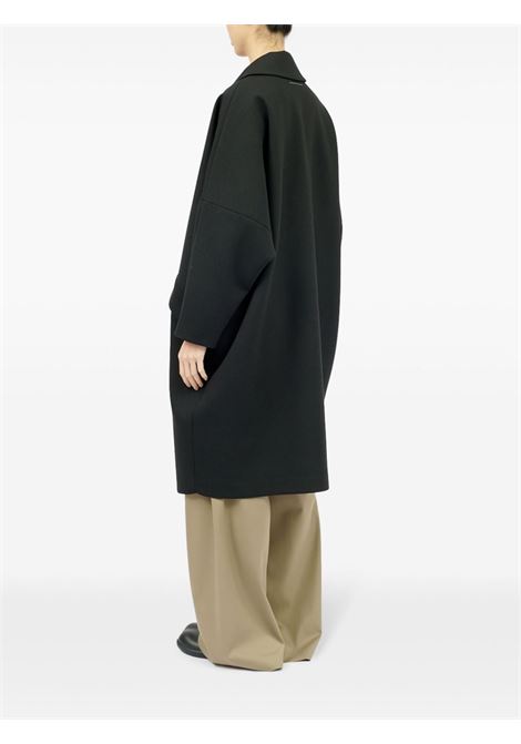 Black single-breasted coat MM6 Maison Margiela - women MM6 MAISON MARGIELA | S52AA0178M35154900